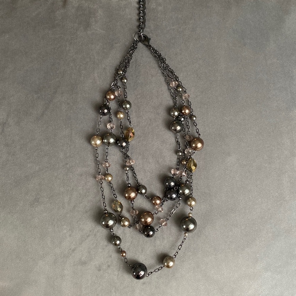 Beaded Statement Necklace